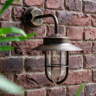 Antique Brass Outdoor Light