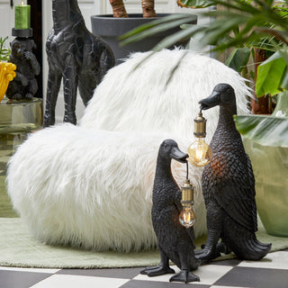 Black Duck Table Lamp - Limited Abode