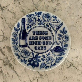 Blue Plate / Trinket Dish