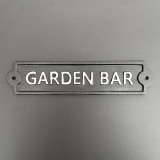 Garden Bar Sign