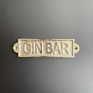 Gin Bar Sign
