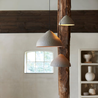 Grey Metal Pendant Light - Limited Abode