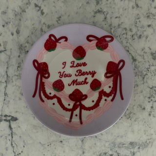 I Love You Plate