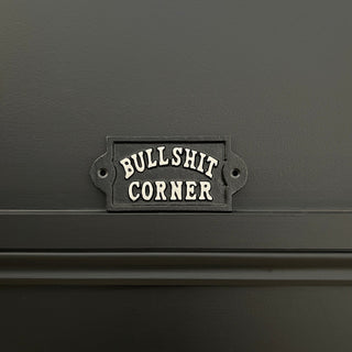 Metal Corner Sign - Limited Abode