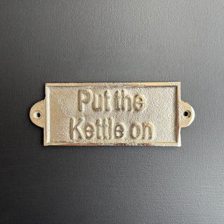 Metal Kitchen Sign
