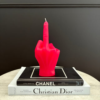 Middle Finger Candle