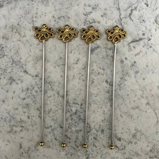 Octopus Cocktail Stirrers (Set of 4) - Limited Abode