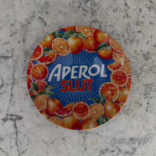 Orange Plate / Trinket Dish