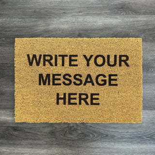 Personalised Doormat - Limited Abode