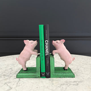 Pink Bookends