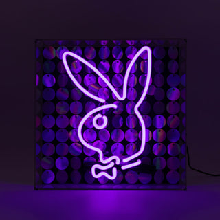 Playboy Purple Bunny Neon