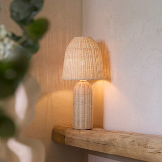 Rattan Table Lamp