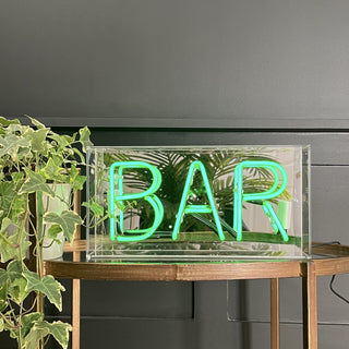 Bar Neon Sign Box - Limited Abode