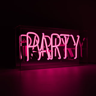 Pink Party Neon Sign - Limited Abode